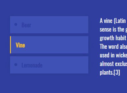 Accordion / Tabs with animation